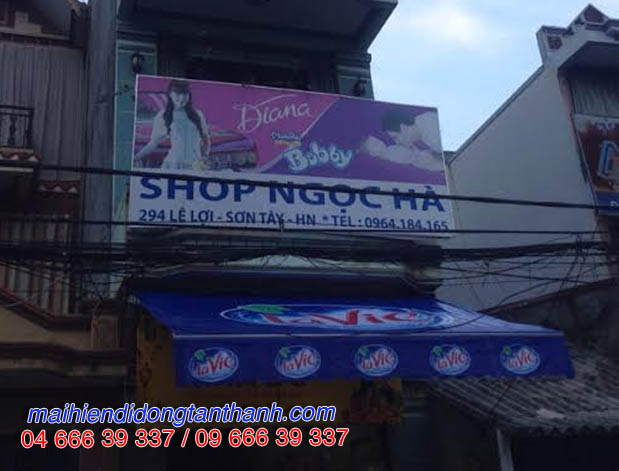 mái hiên di động đẹp