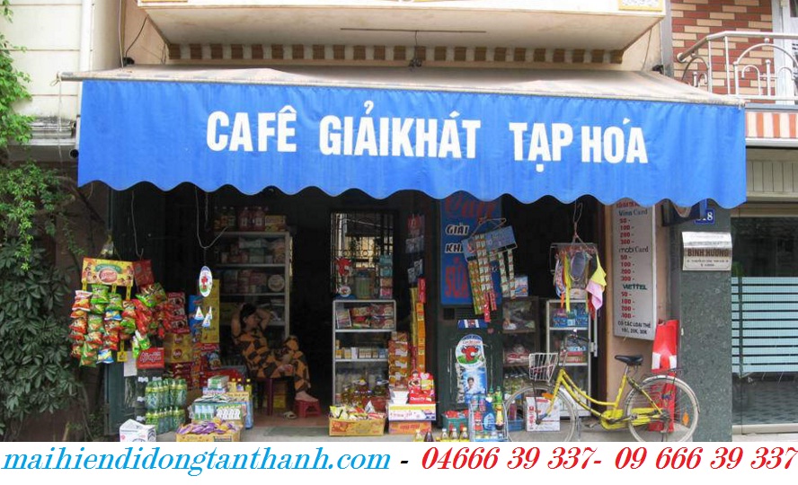 mái hiên di động tại Hoàng Mai