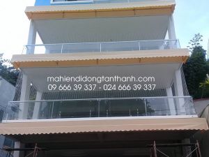 Lắp đặt mái xếp lượn sóng cho gia đình đẹp, giá rẻ