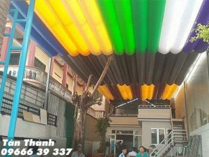 Tham khảo những mấu mái xếp kéo lượn sóng đẹp cho nhà hàng