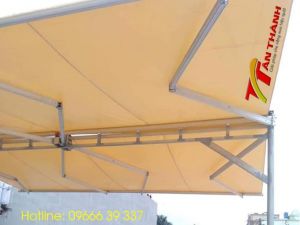 Mái hiên di động chữ A có bánh xe đẩy