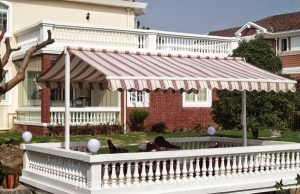 Mái hiên di động chữ A đẹp