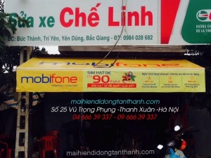 Lắp đặt mái hiên di động hãng Mobilefone