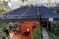 Mái hiên, Mái xếp di động lượn sóng tại Ninh Bình - 09666 39 337