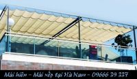 Lắp đặt mái hiên, mái xếp tại Hà Nam giá rẻ nhất 2019