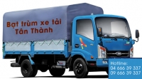 Xe tải và hàng hóa được bảo vệ an toàn nhờ bạt trùm xe tải